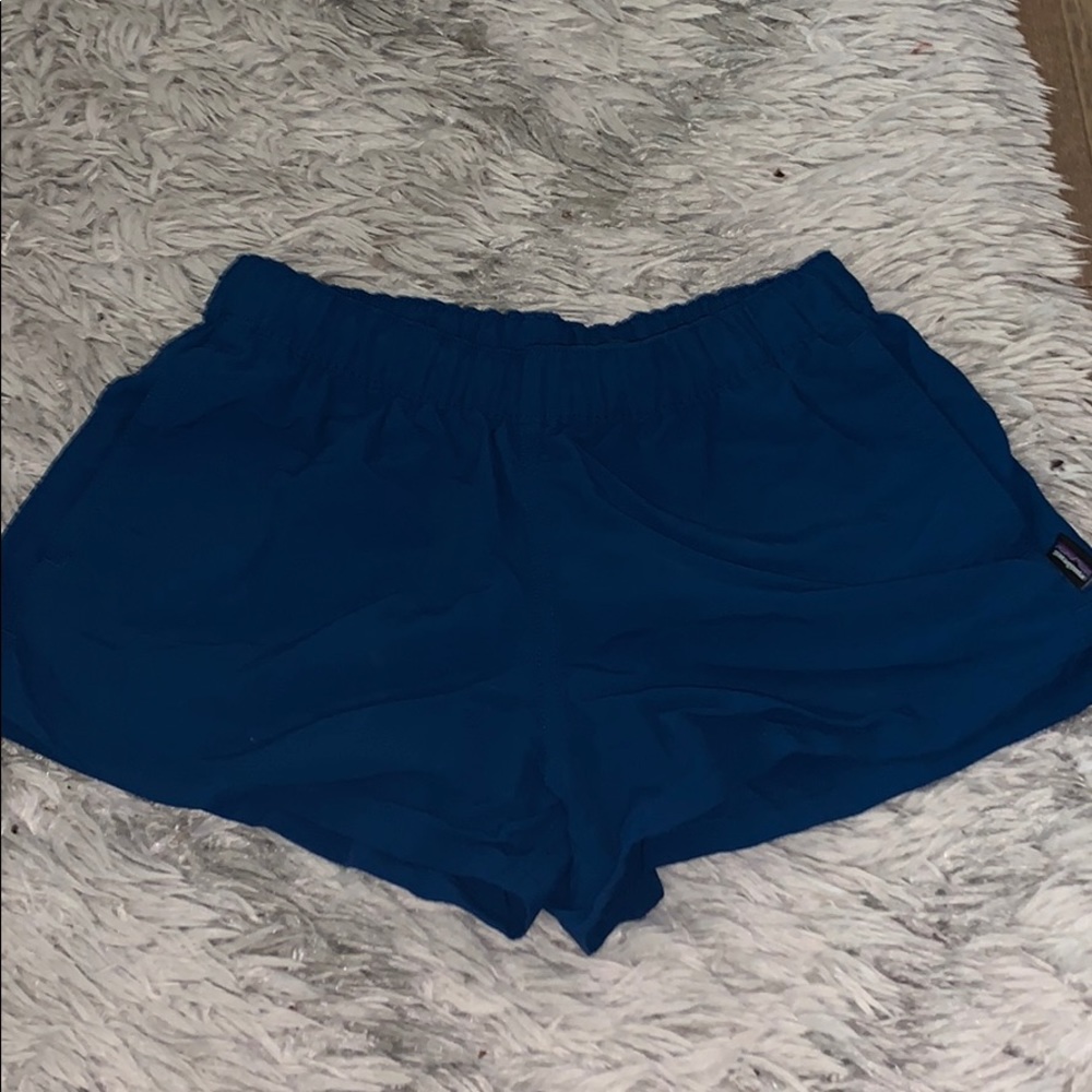 Patagonia blue shorts